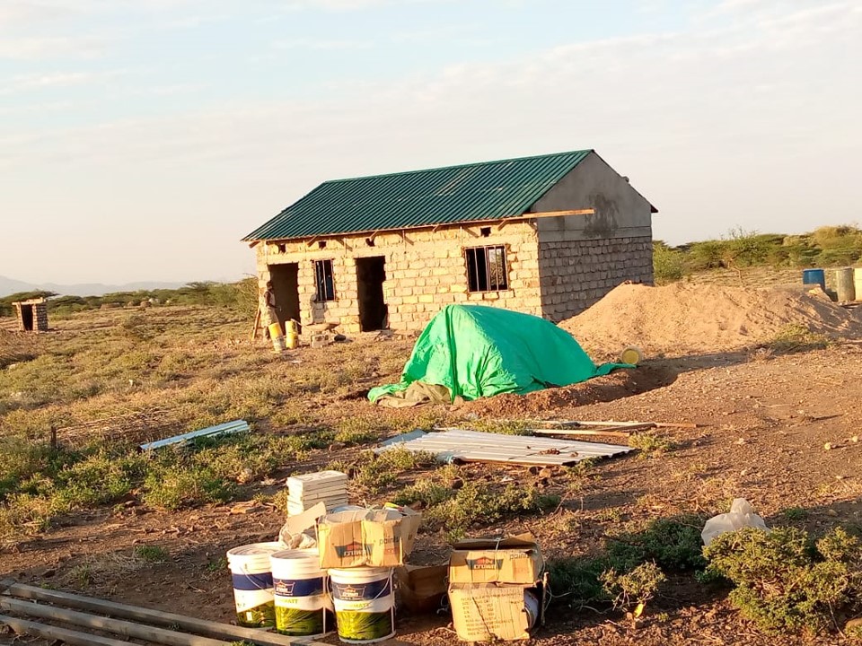4 Proyectos de construcción de 4 guarderías en la zona de Turkana, Kenia