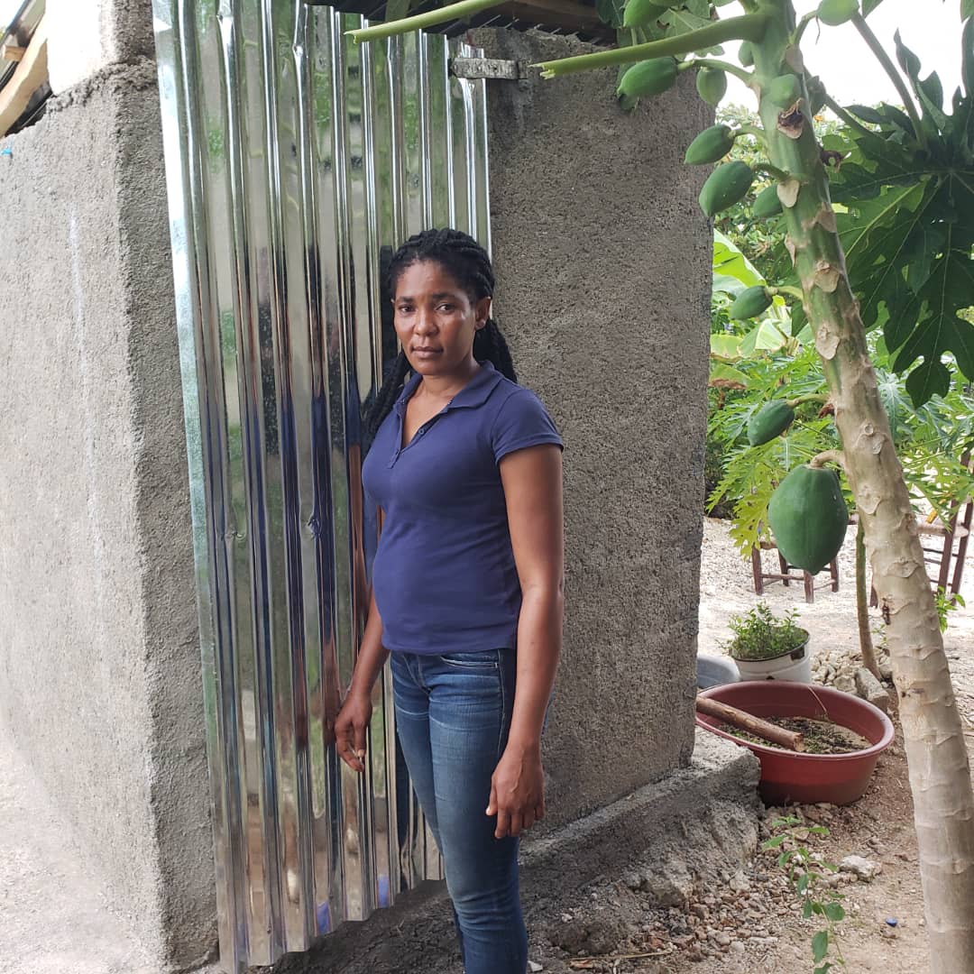 Sanitation project in Haití, finished