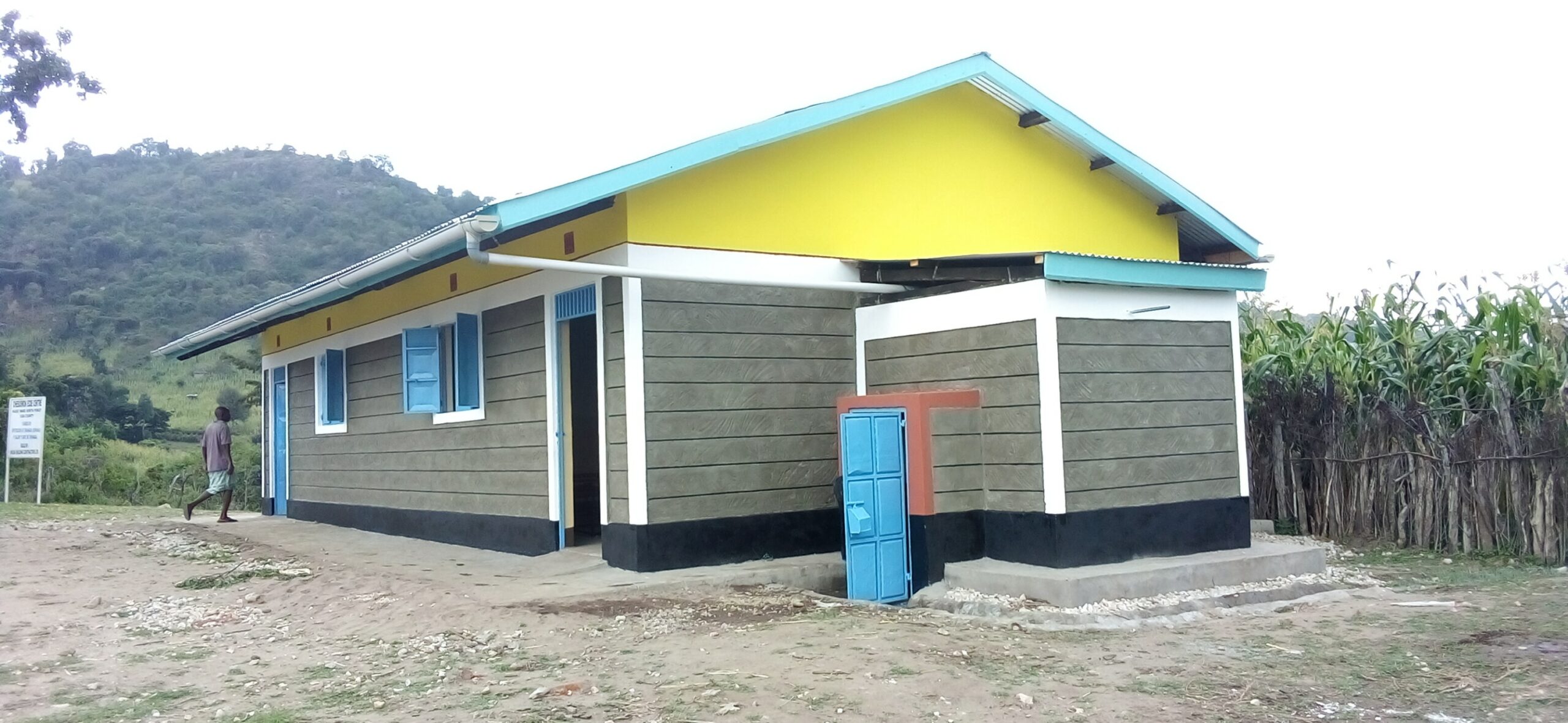 Construction of a nursery in Amakuriat