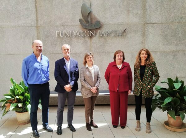 La nueva presidenta de la Asociación Española de Fundaciones visita la Fundación Barceló.